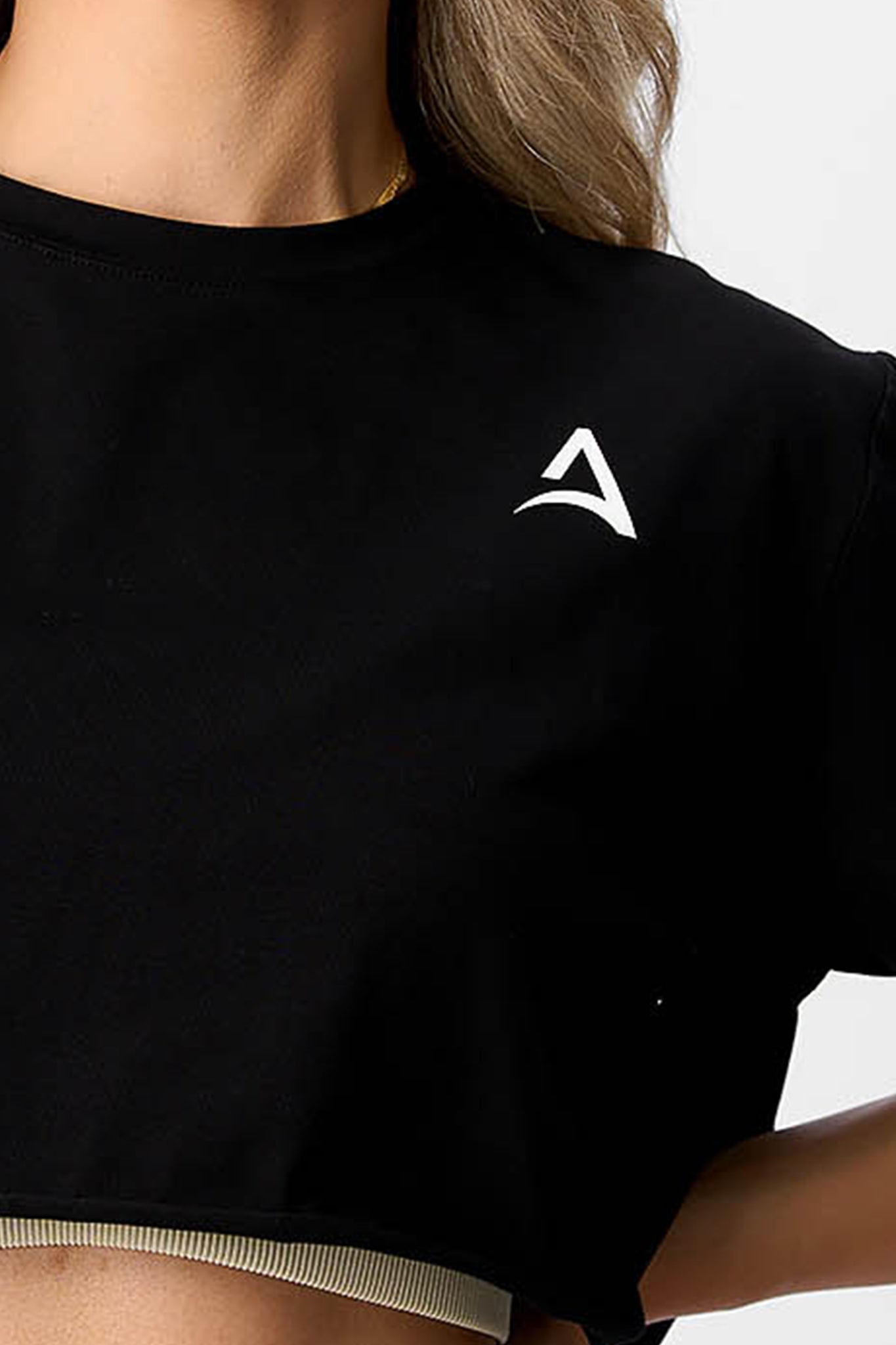 Tricou ABYFIT CROP Negru