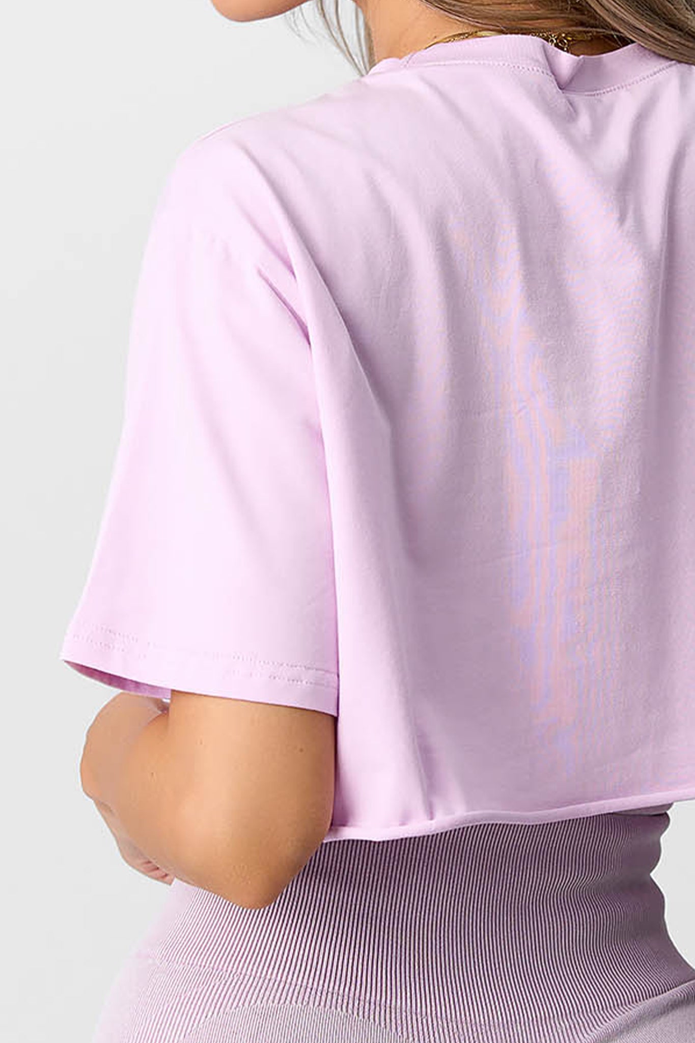 Tricou ABYFIT CROP Lila