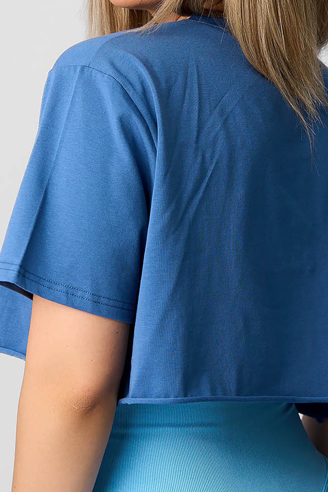 Tricou ABYFIT CROP Albastru