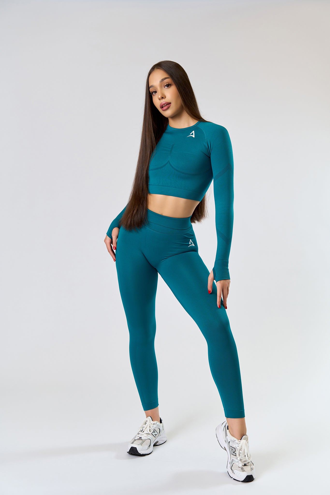 Set SEAMLESS LONG Turcoaz