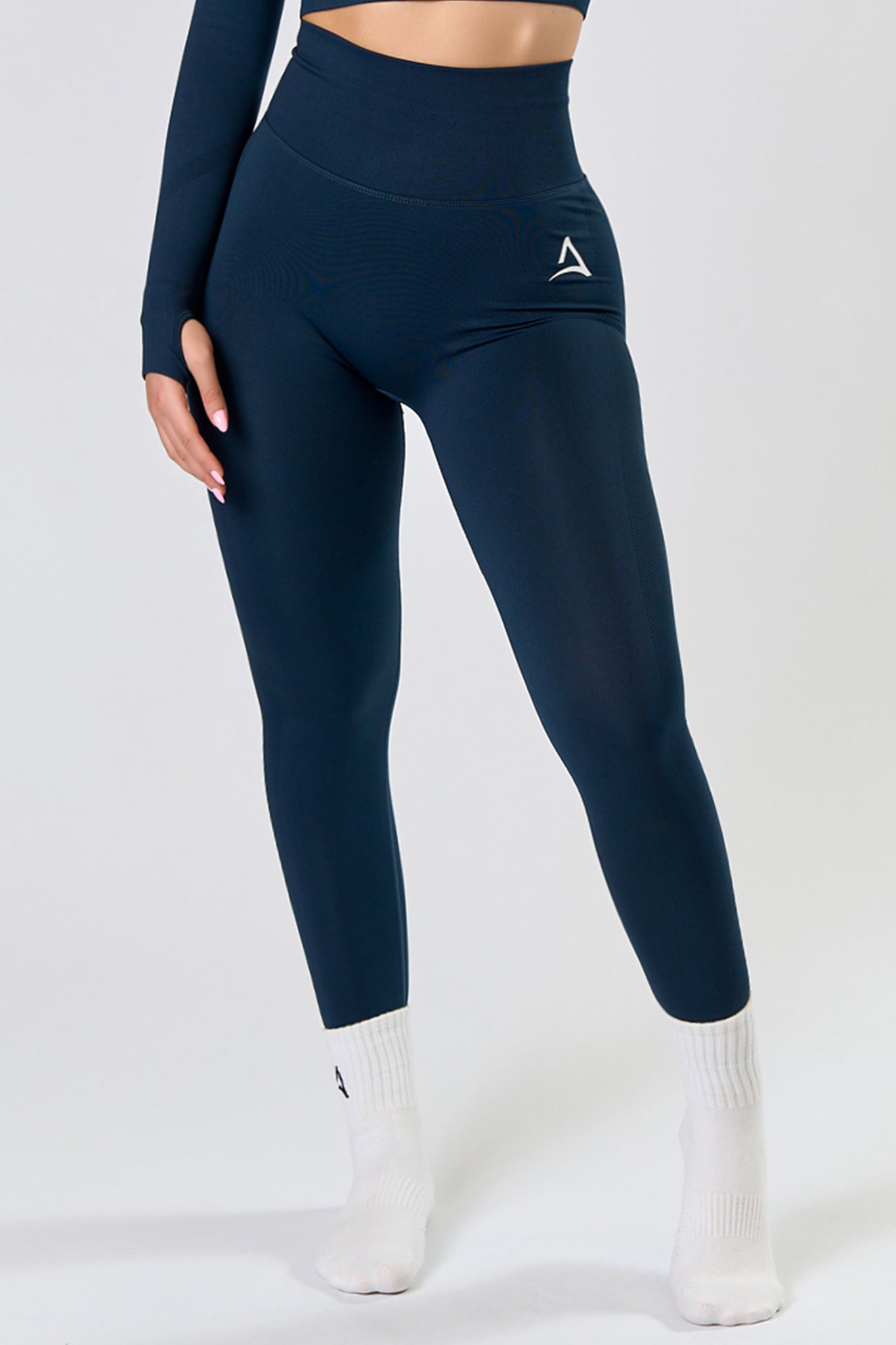 Colanti SEAMLESS LONG Verde petrol