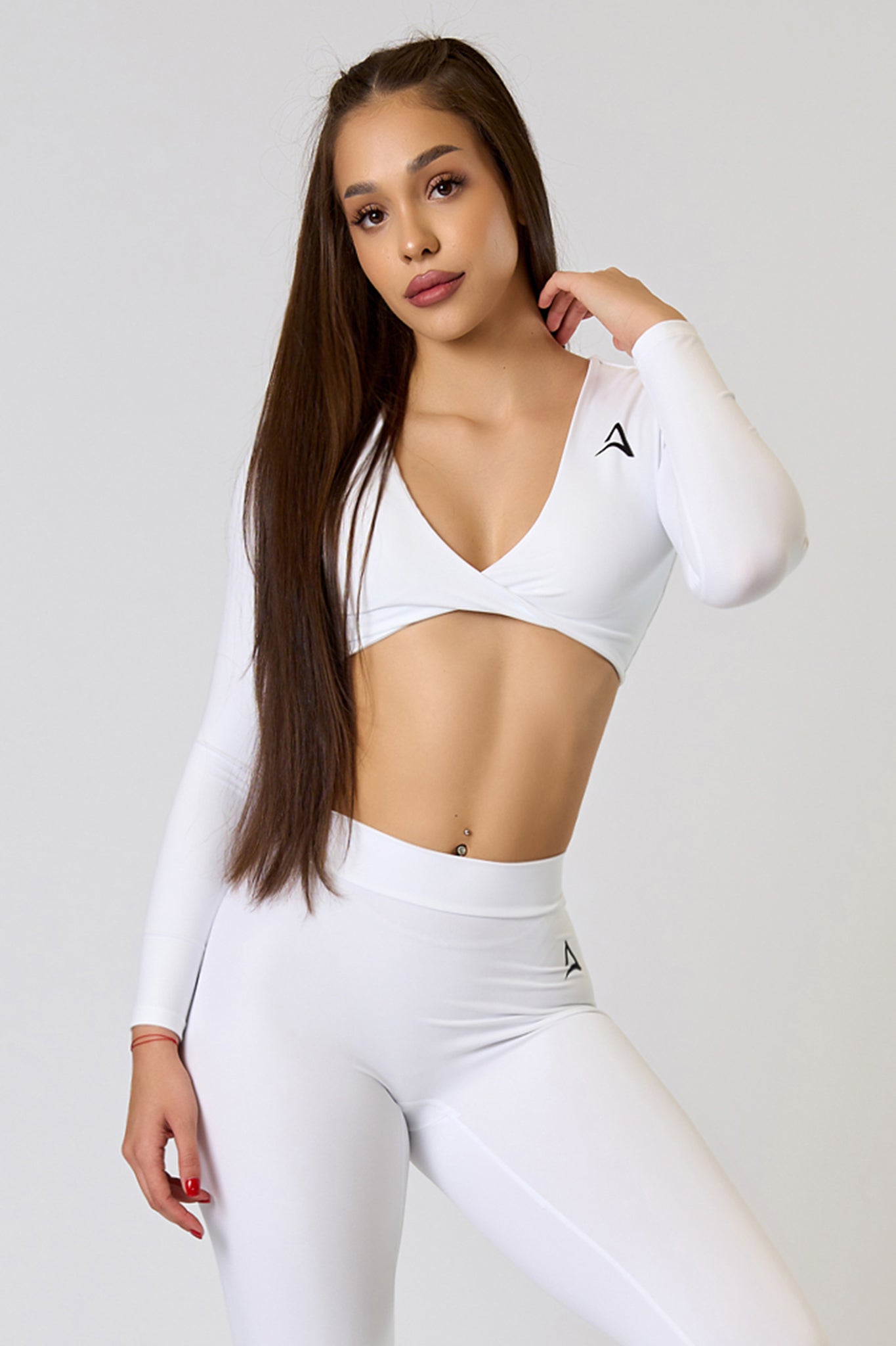 Set CROSSOVER GLAM Alb