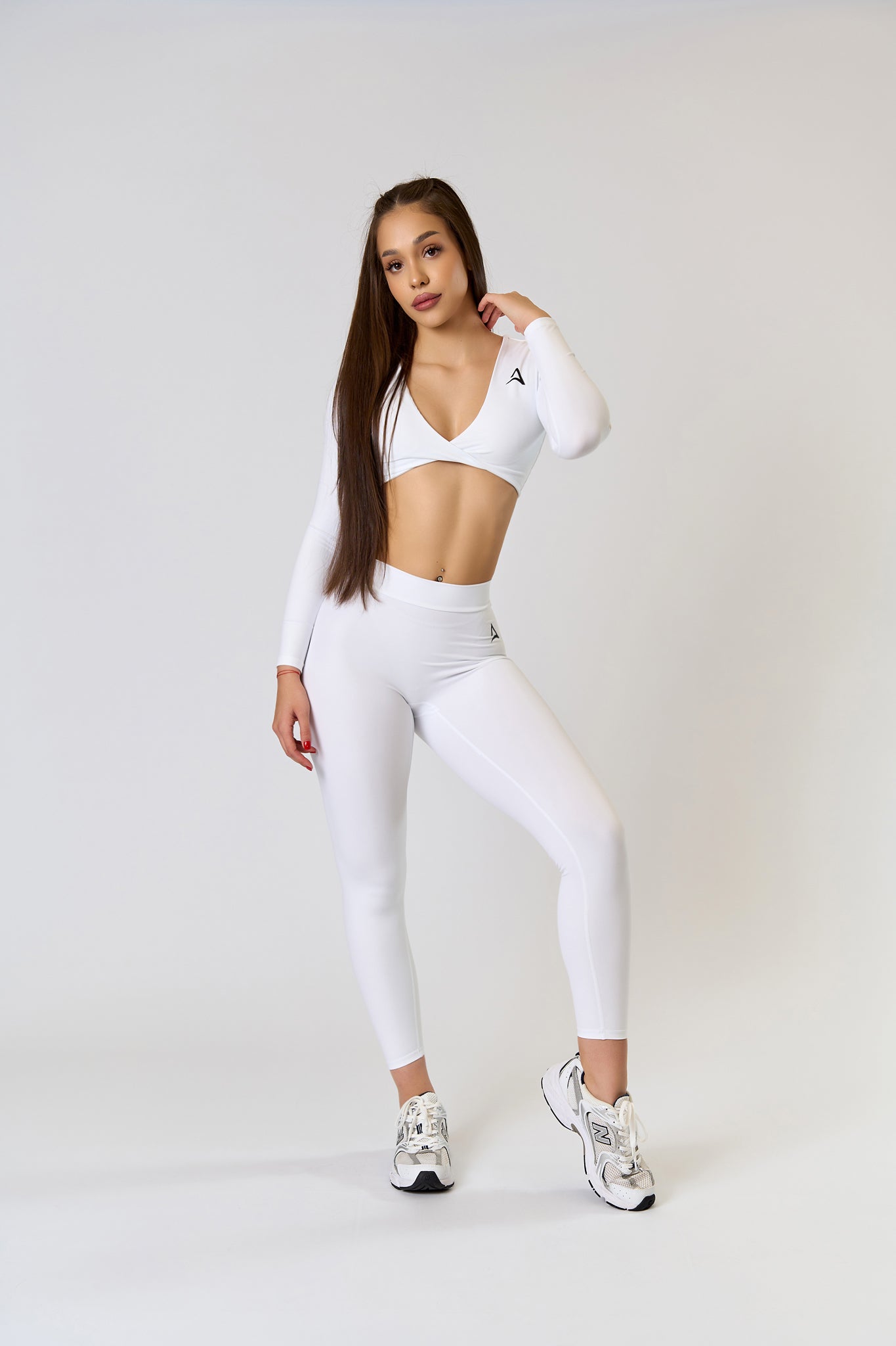 Set CROSSOVER GLAM Alb