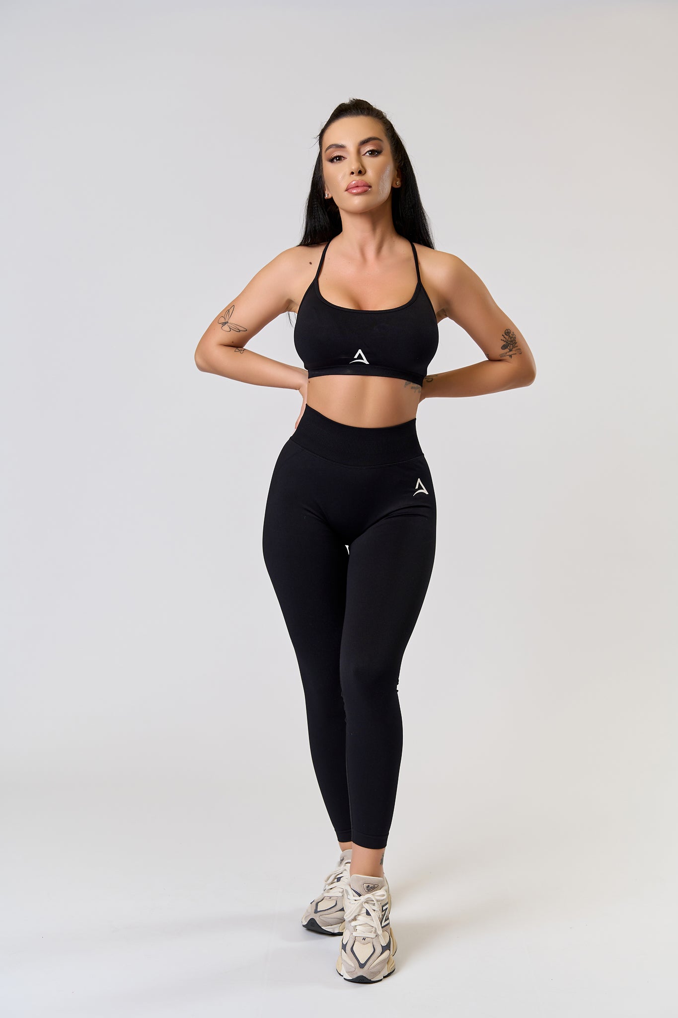 Set POWER GLOW Negru