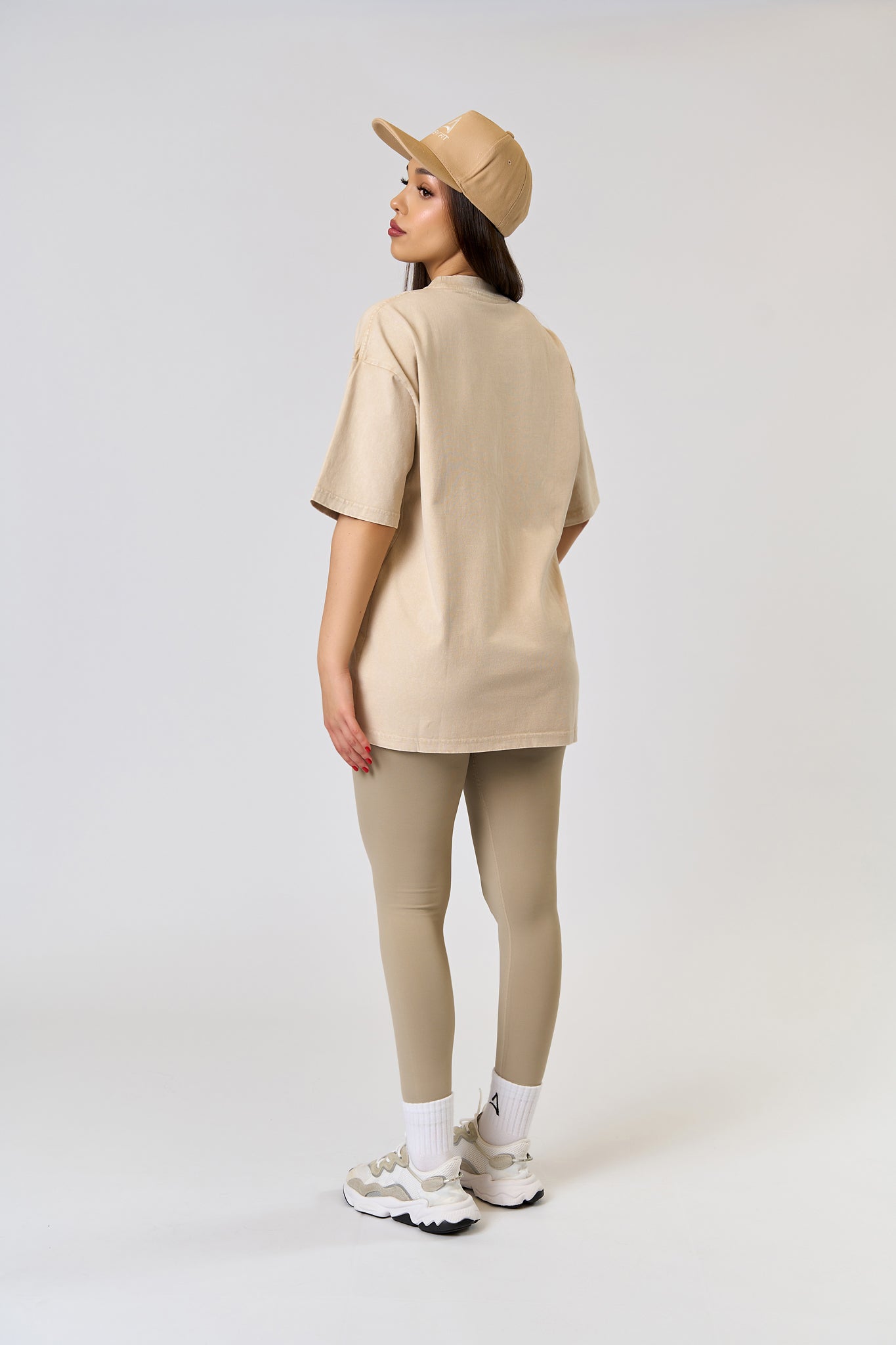 Tricou VINTAGE OVERSIZED Bej