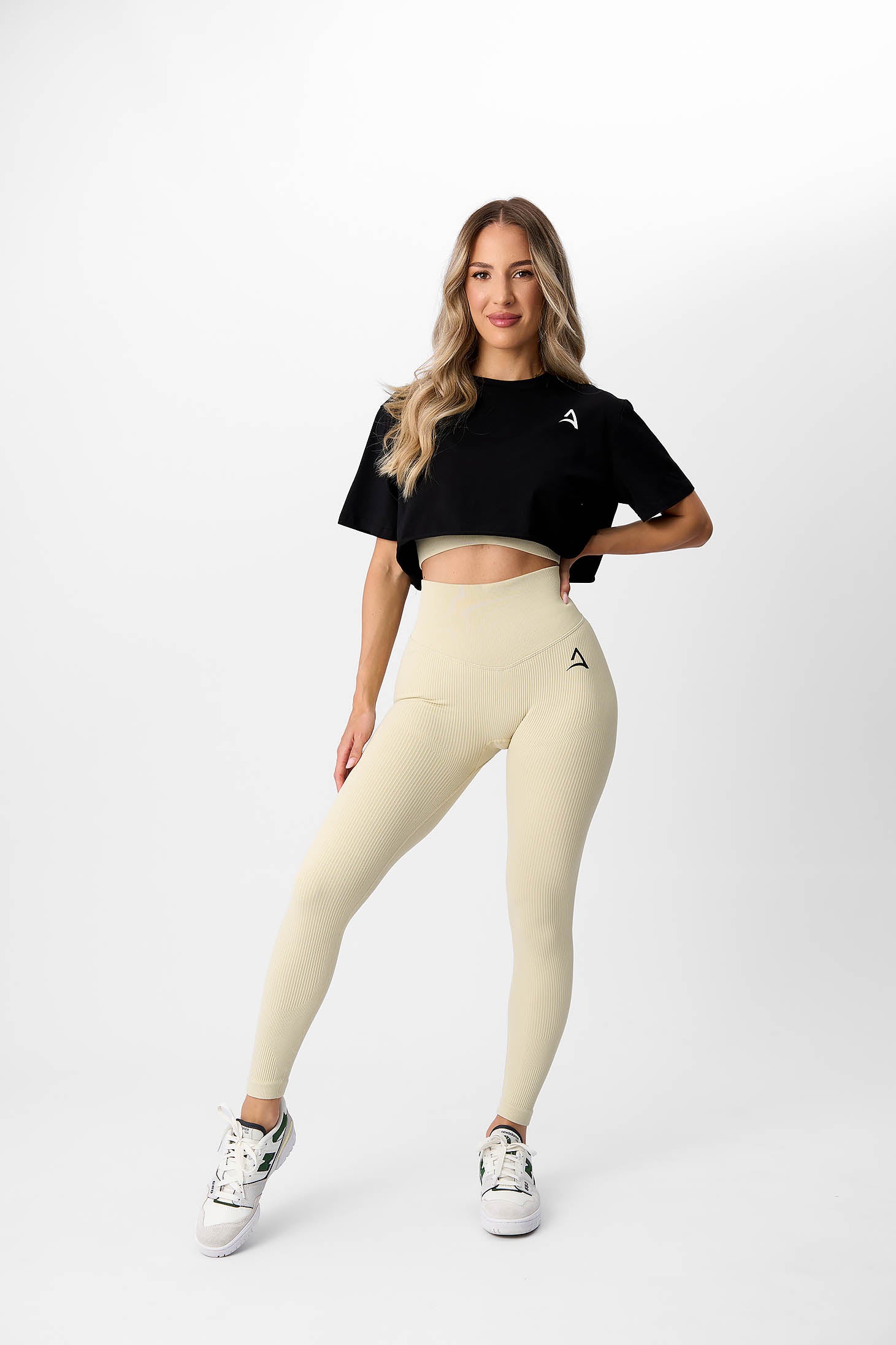 Tricou ABYFIT CROP Negru