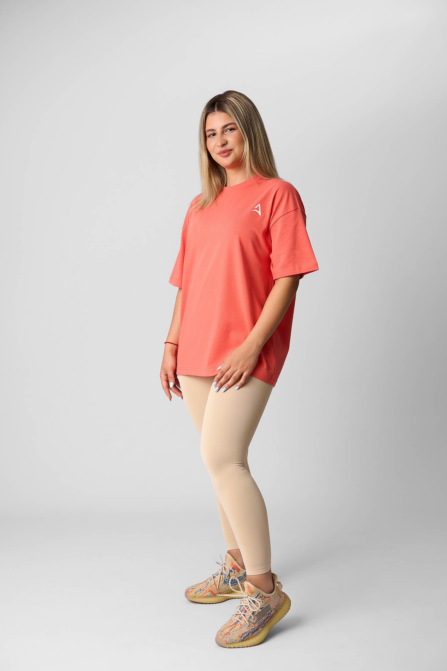 Tricou CLASSIC OVERSIZED Coral