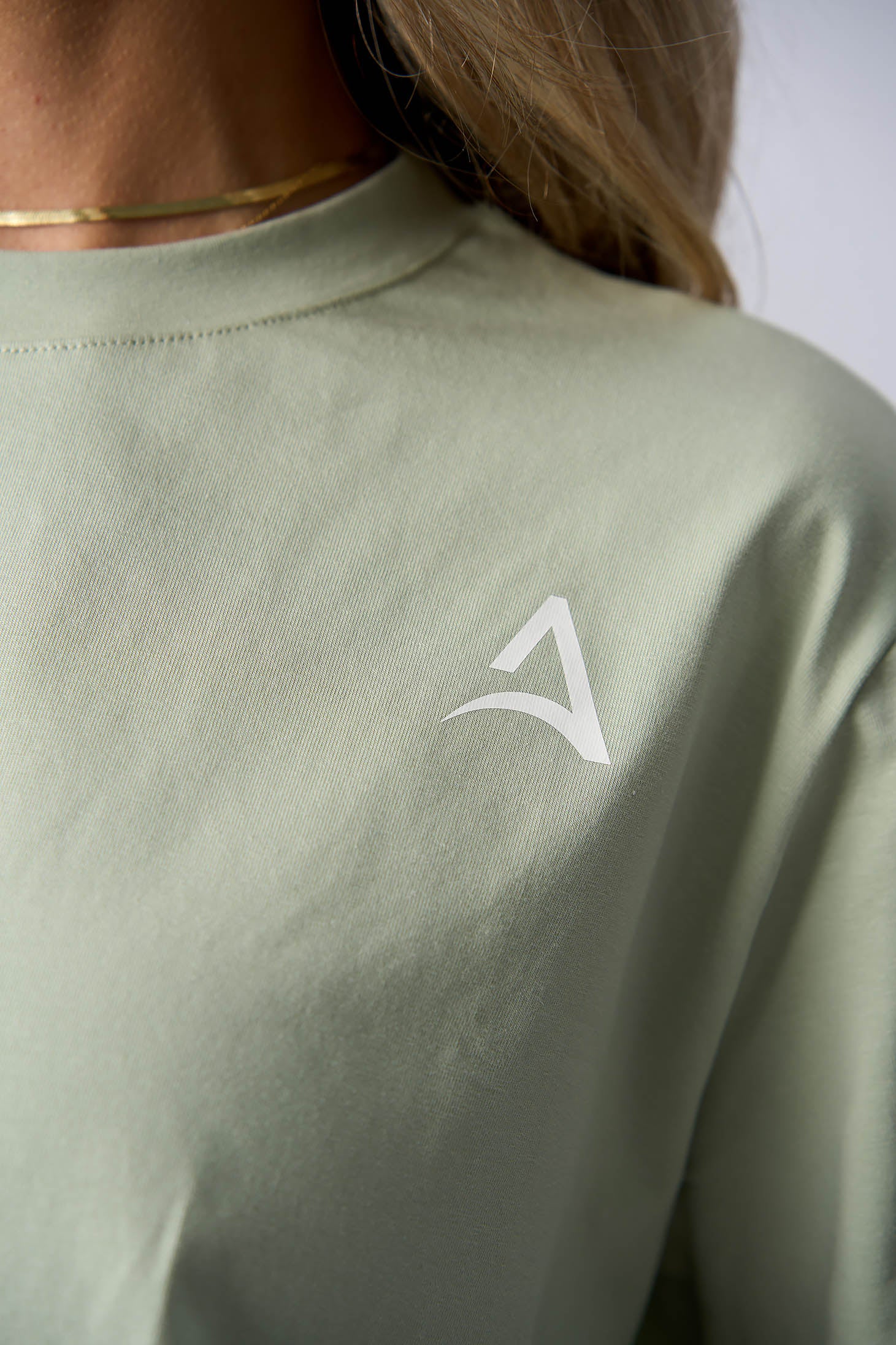 Tricou ABYFIT CROP Verde menta