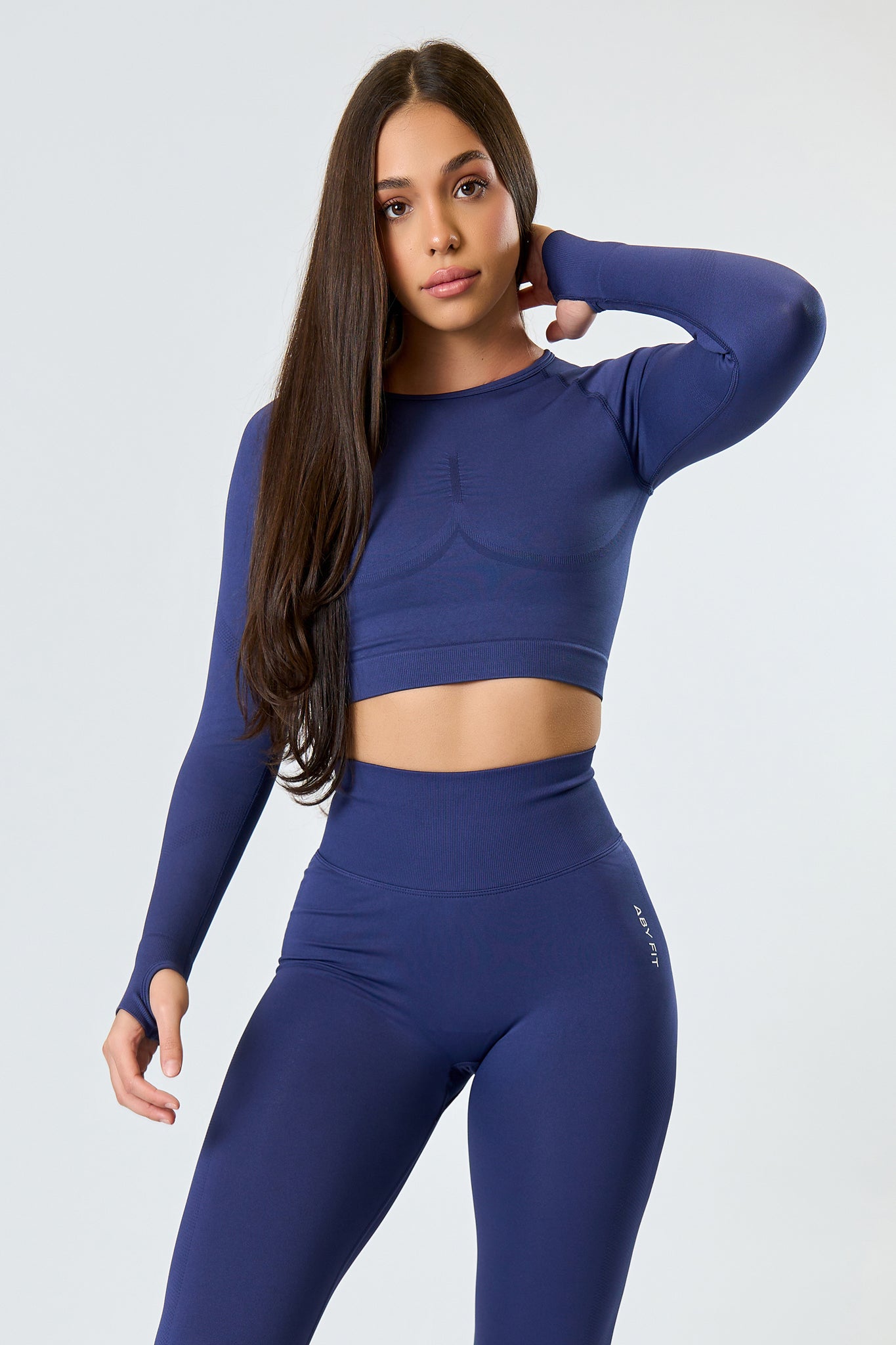 Set SEAMLESS LONG Bleumarin