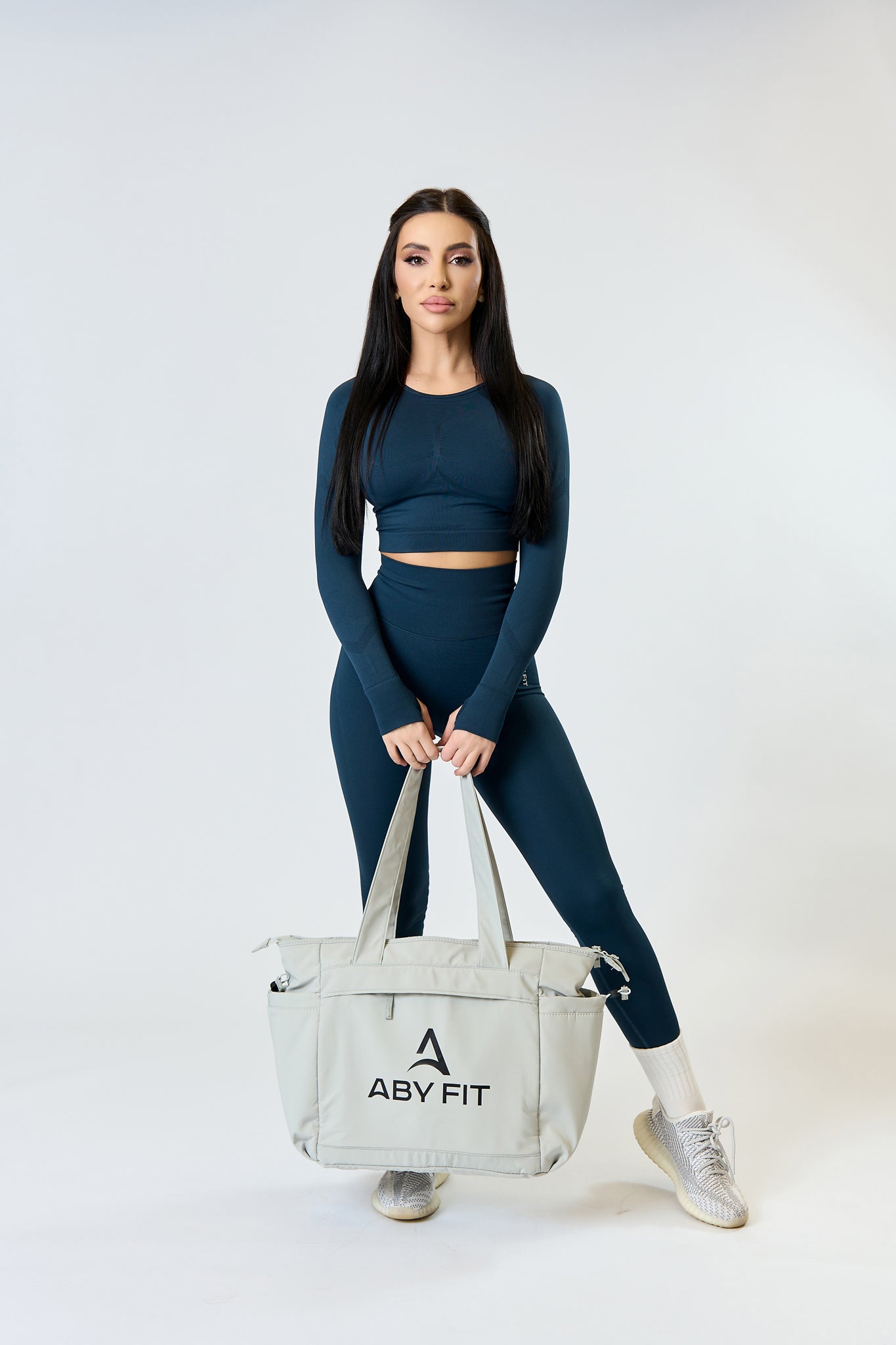 Colanti SEAMLESS LONG Verde petrol