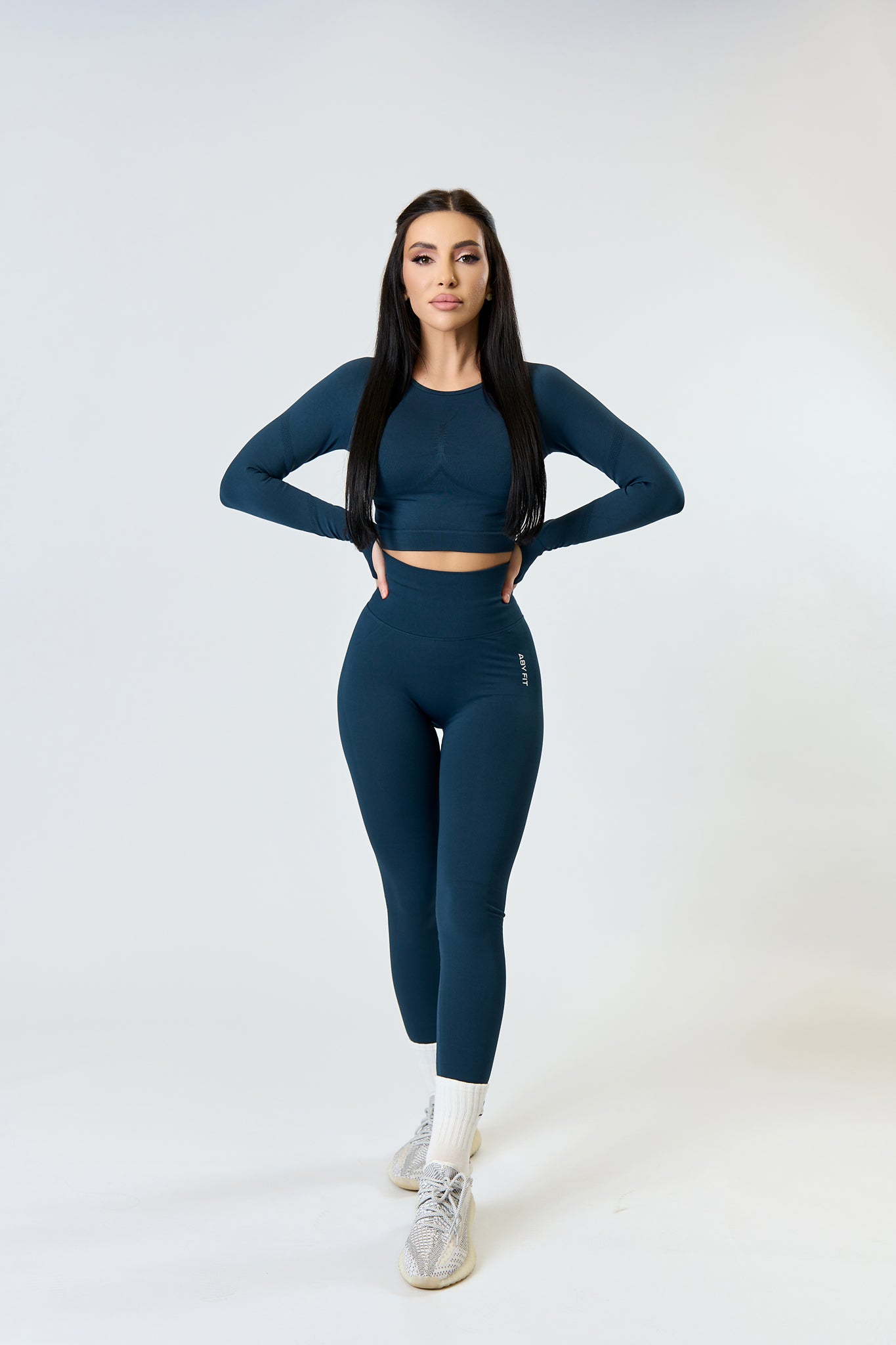 Colanti SEAMLESS LONG Verde petrol