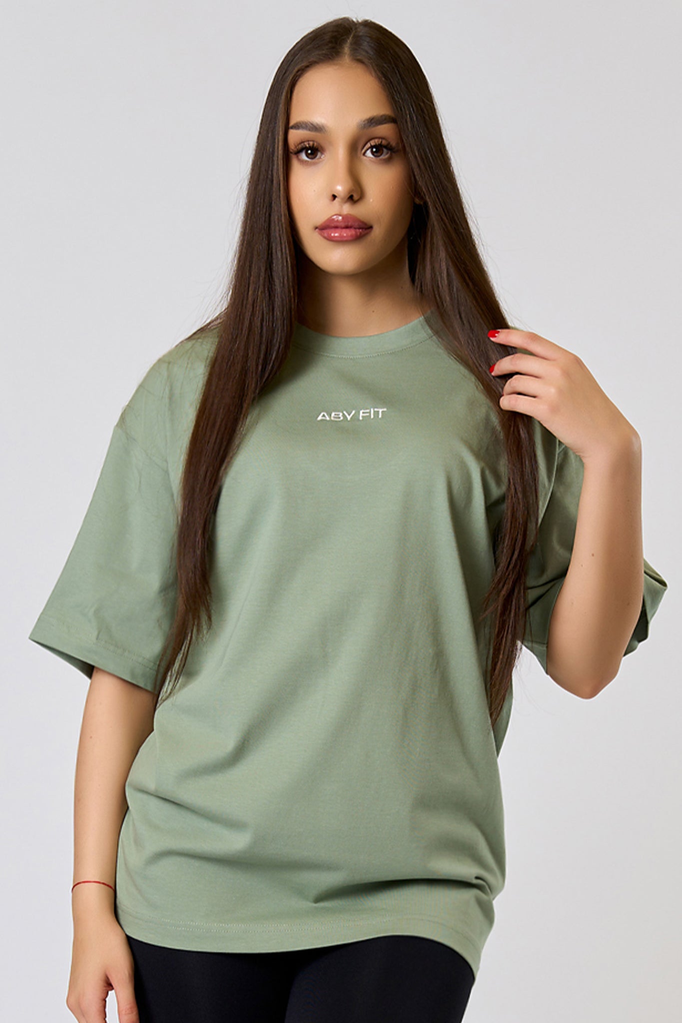 Tricou OVERSIZED CONFORT Verde menta