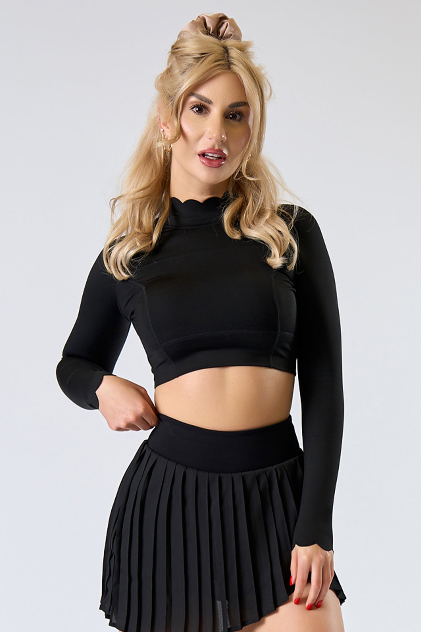 Set LUNA WAVES Negru