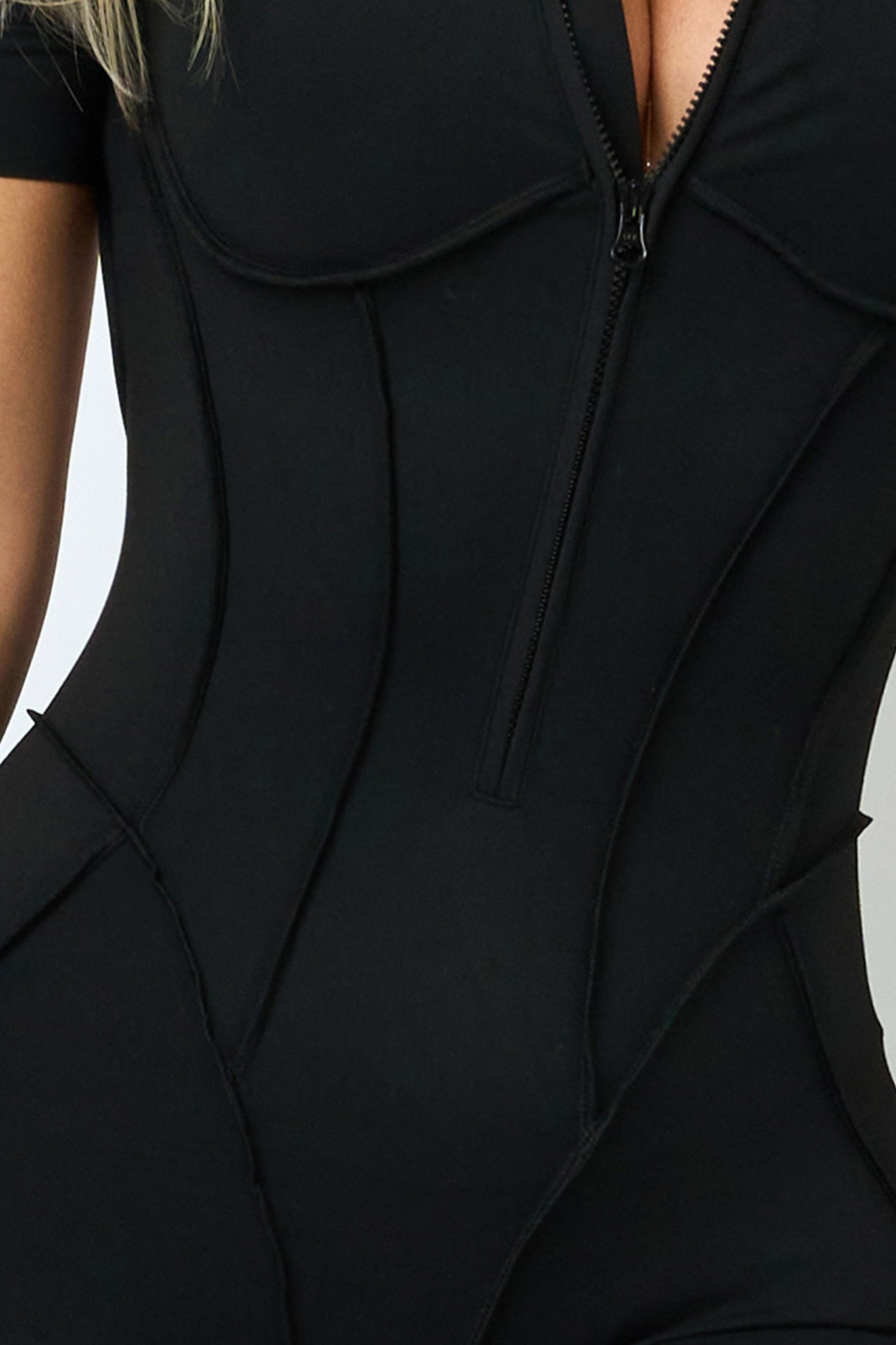 Salopeta GLAM FIT SHORT Neagra