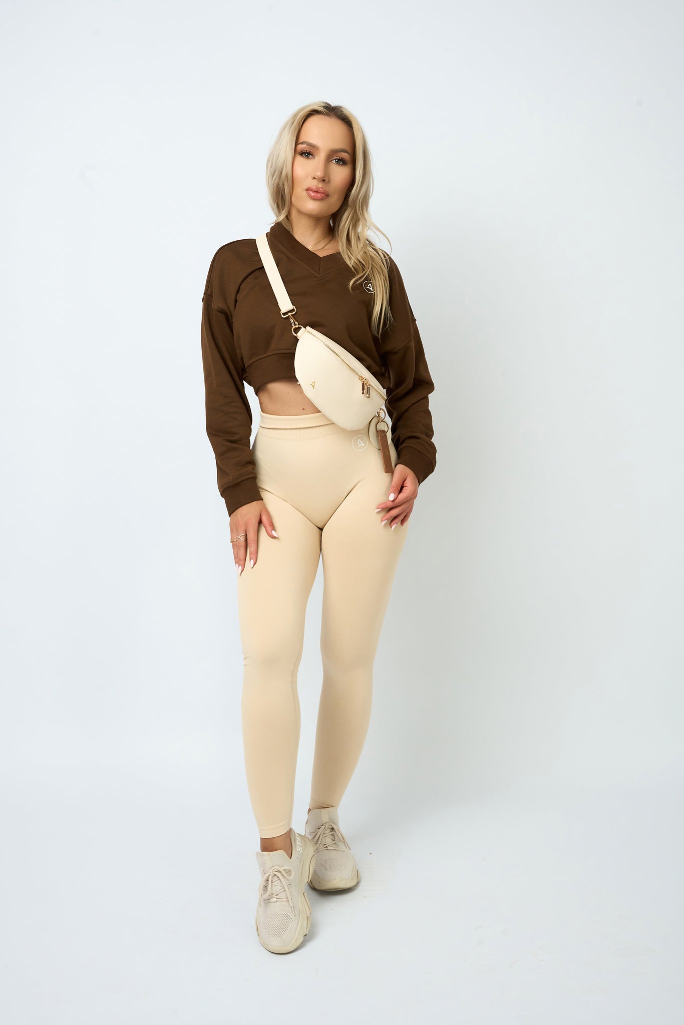 Bluza CROP CLASSIC Maro