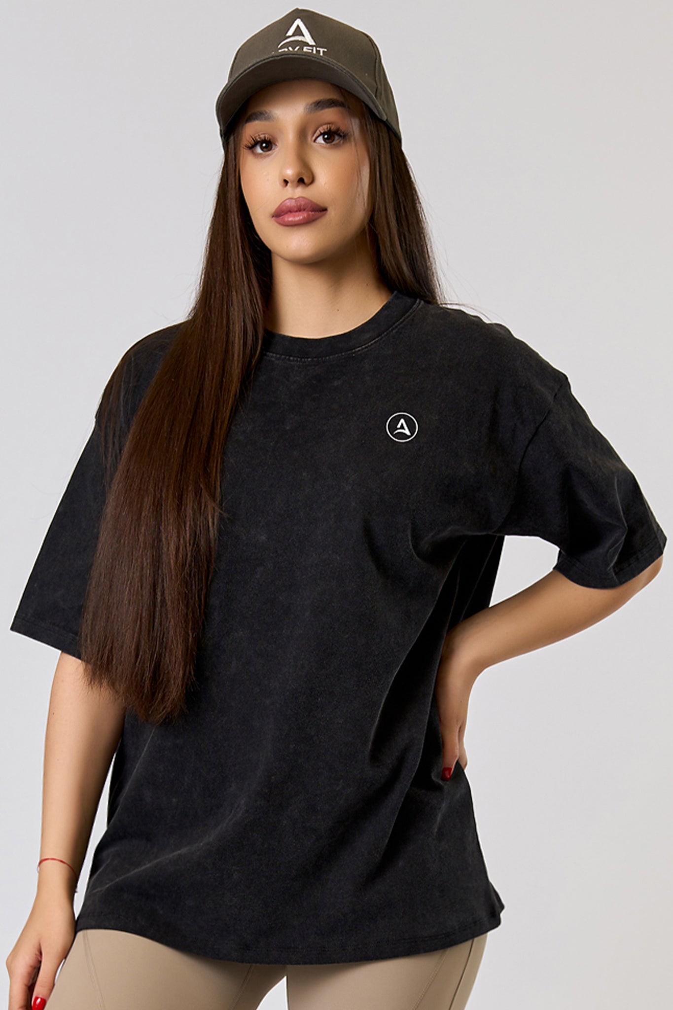 Tricou VINTAGE OVERSIZED Negru