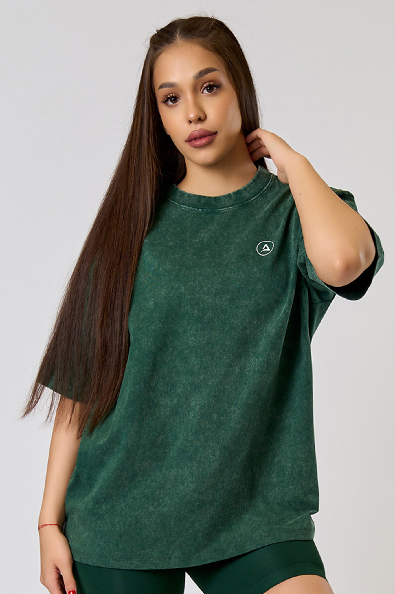 Tricou VINTAGE OVERSIZED Verde