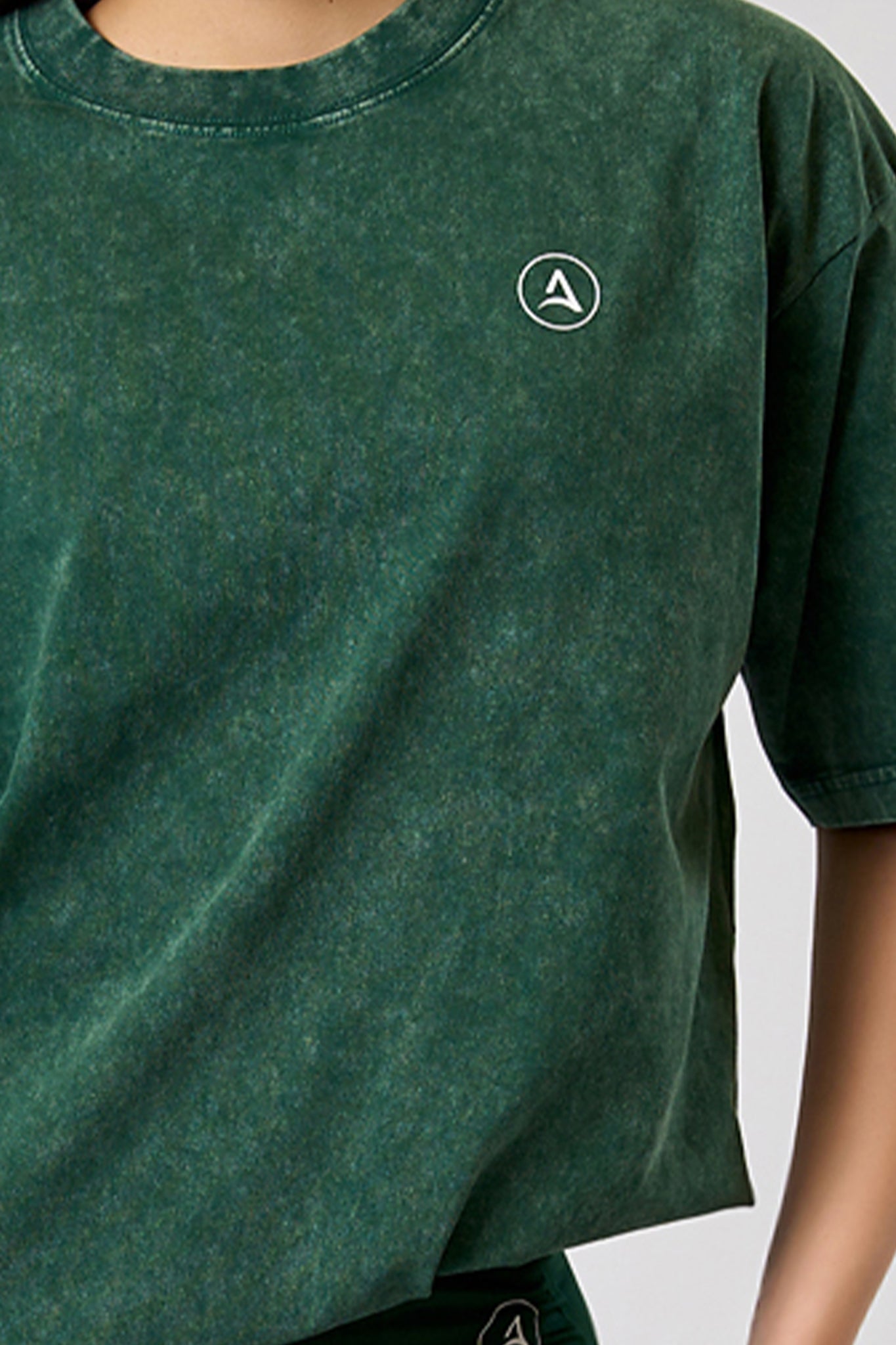 Tricou VINTAGE OVERSIZED Verde