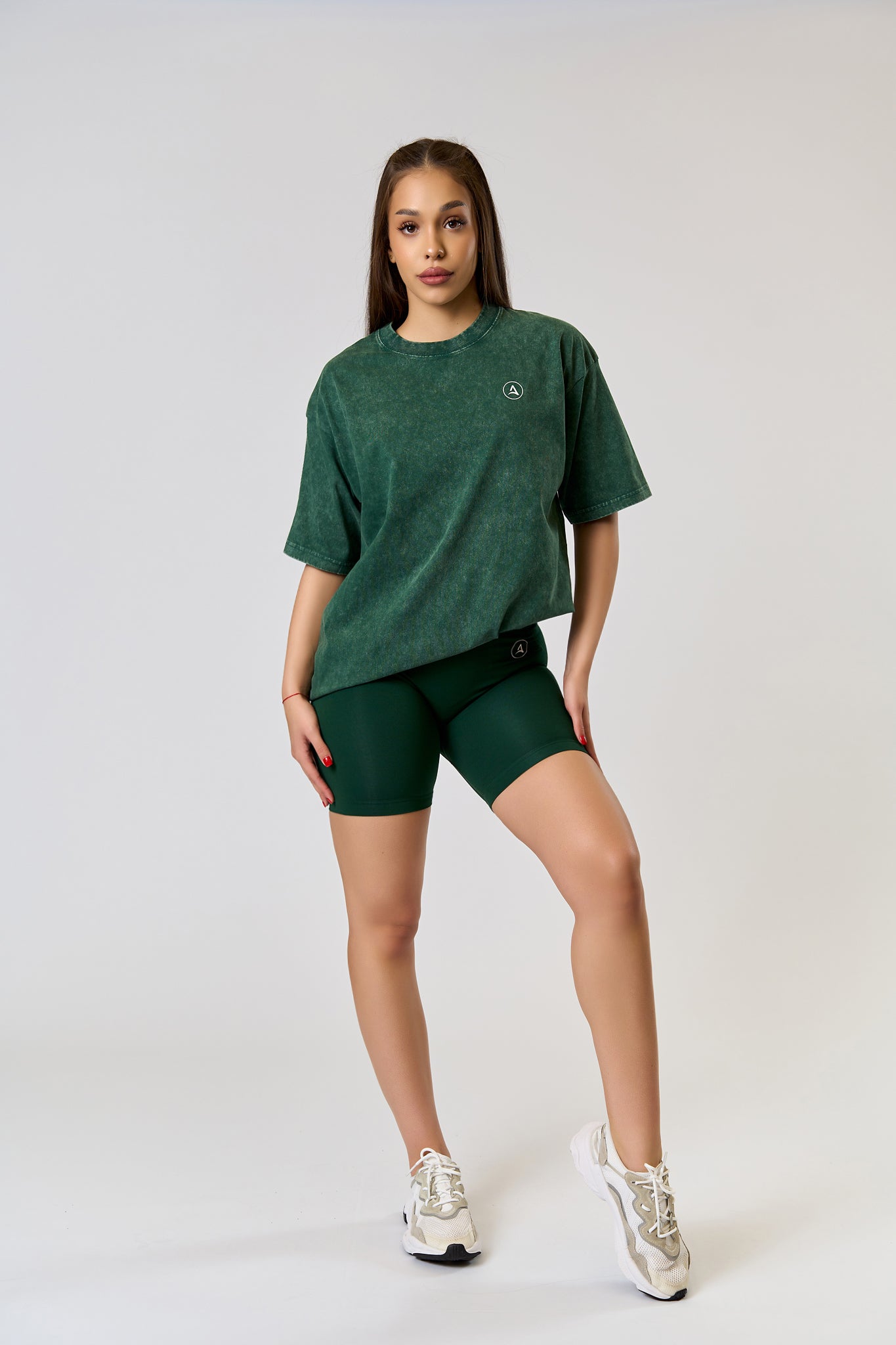 Tricou VINTAGE OVERSIZED Verde