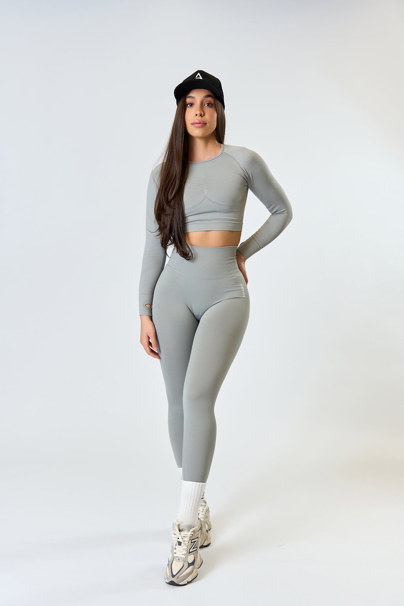 Colanti SEAMLESS LONG Gri-deschis