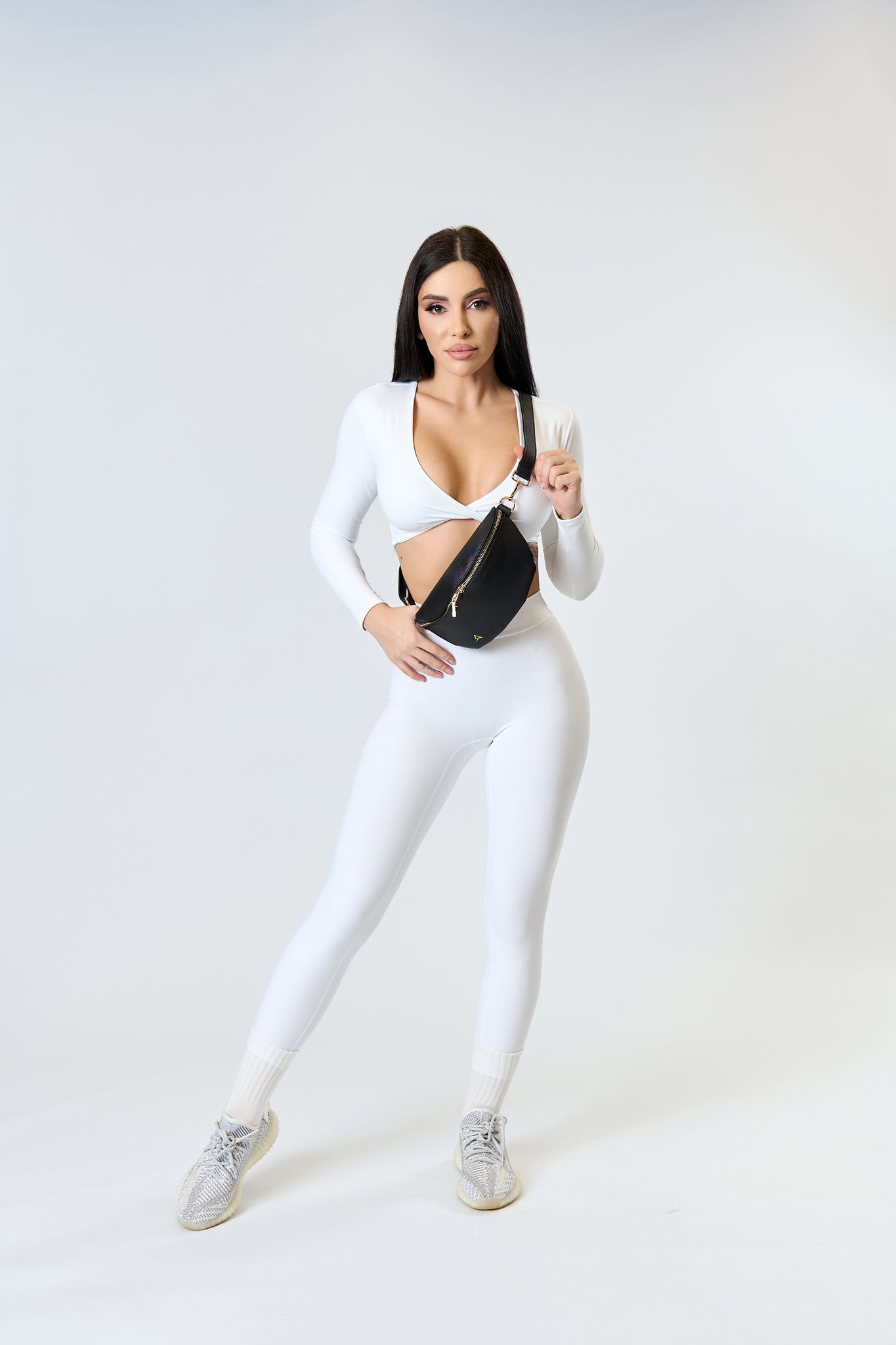 Set CROSSOVER GLAM Alb