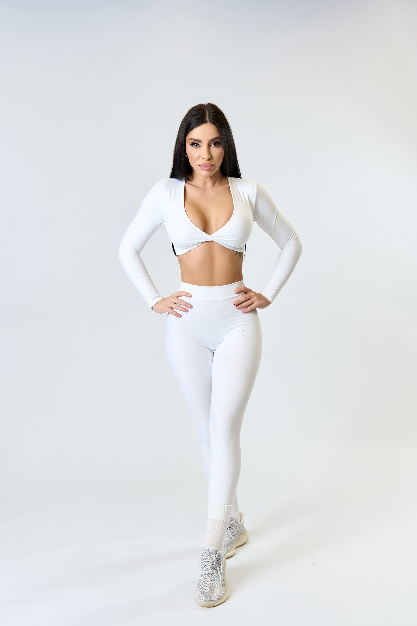 Set CROSSOVER GLAM Alb