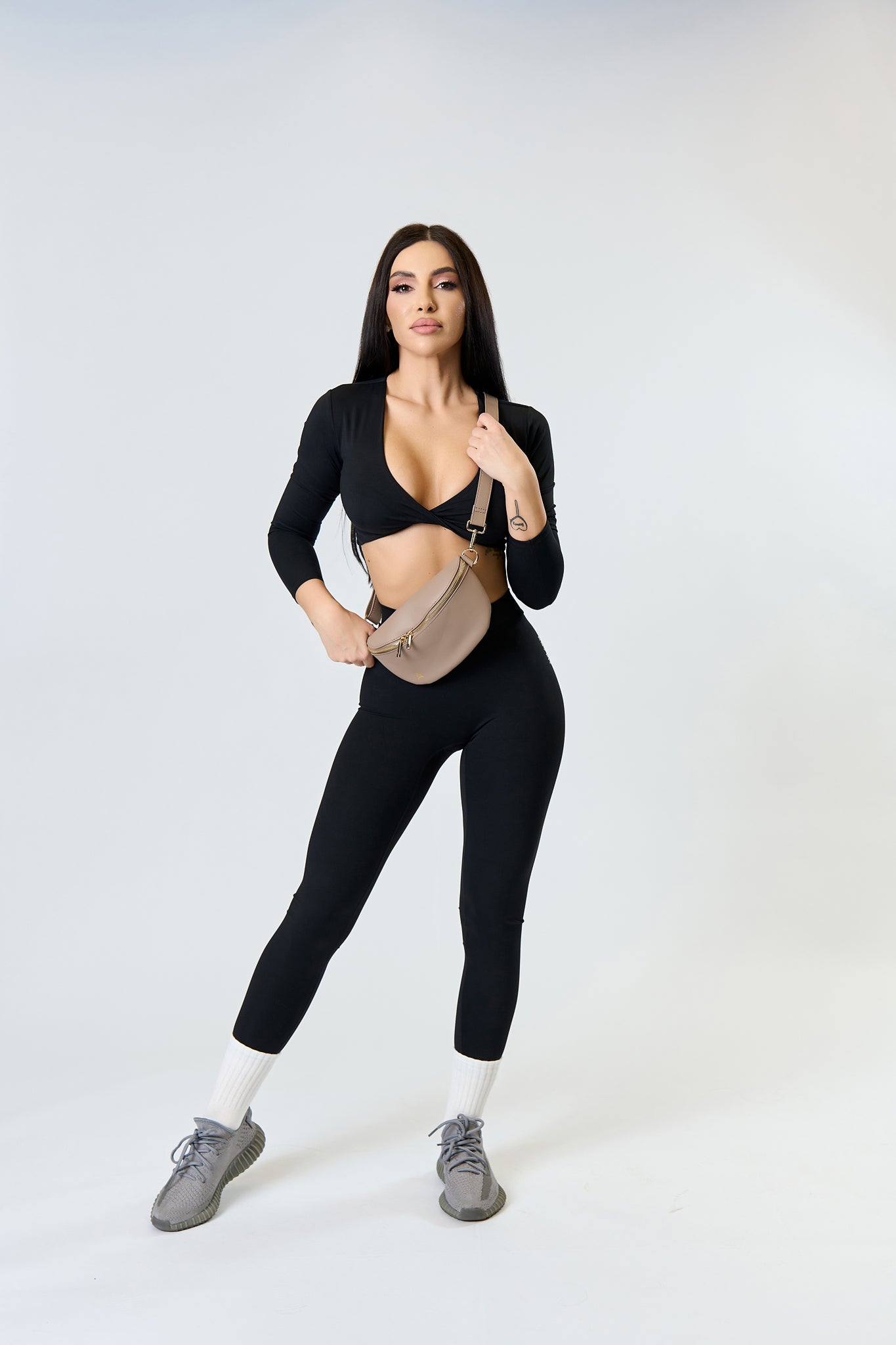 Set CROSSOVER GLAM Negru