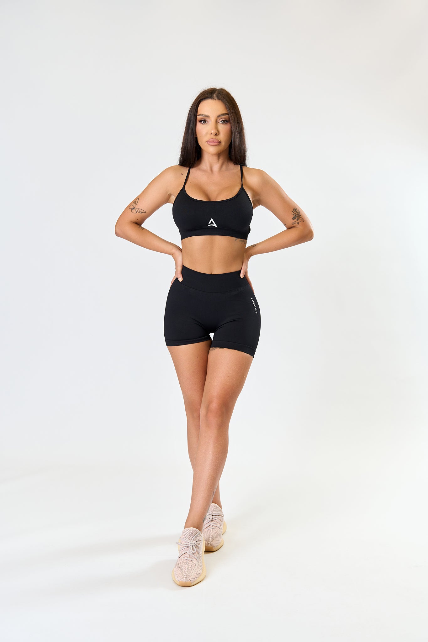 Set STRONG LIFT SHORT Negru