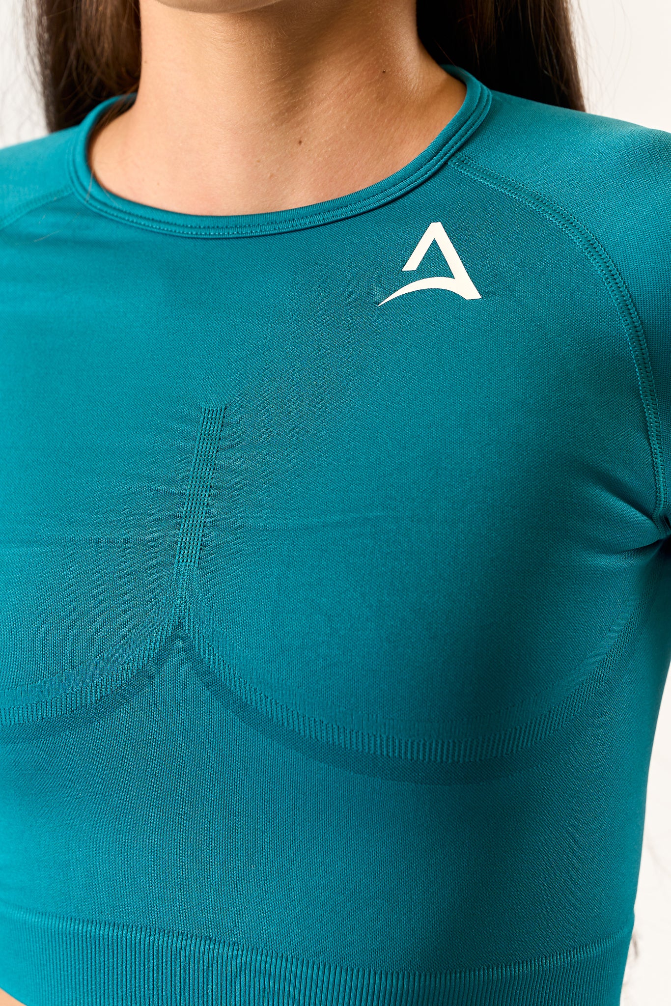 Top SEAMLESS LONG Turcoaz