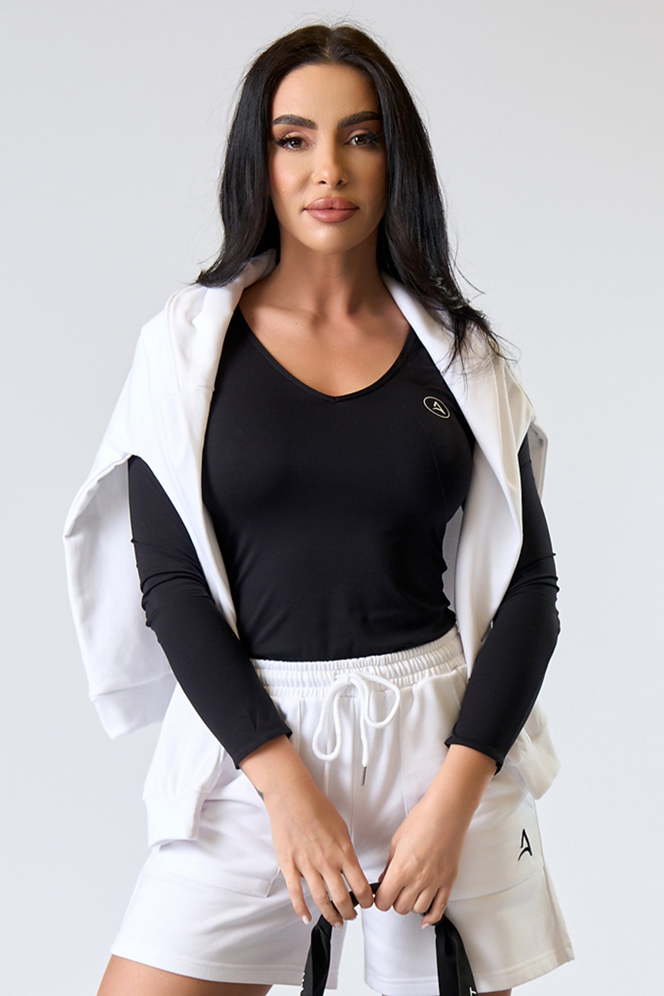 Bluza SOFT SEAMLESS Neagra